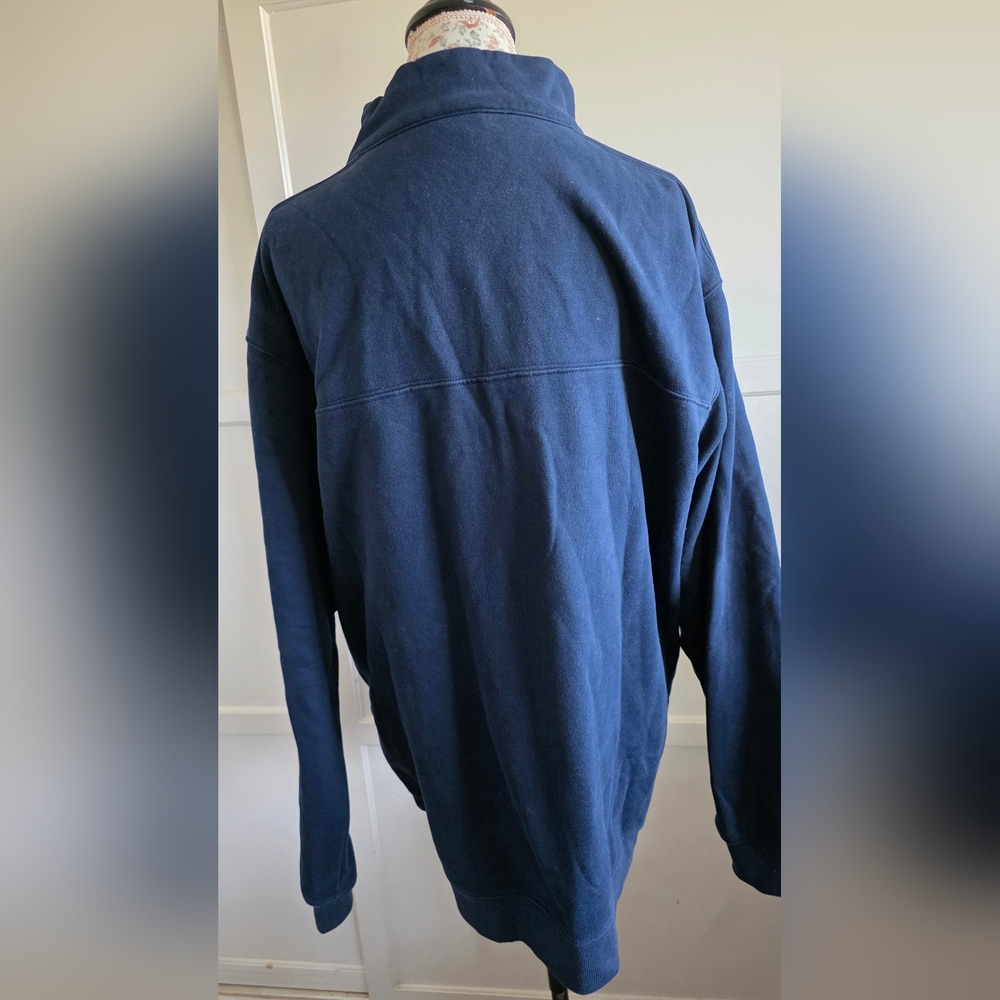 Columbia Navy Blue Pullover Sweatshirt Size XL - Picture 6 of 9